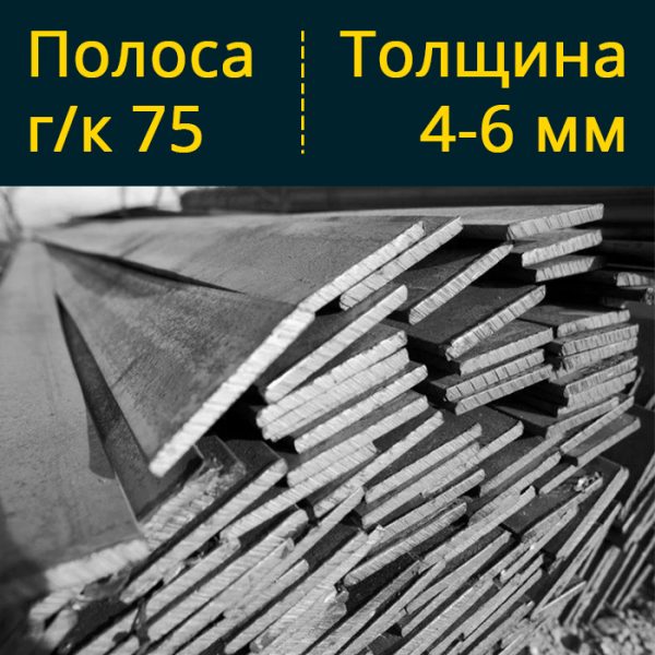 Купить полосу гк горячекатаную 75 в Витебске